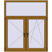 KORSA BRILLANT DESIGN 1330x1560 mm