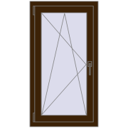 KORSA OPTIMUM REHAU EURO 70 600x1100 mm