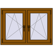 Okna skrzydłowe 1065x725 mm REHAU ENERGY-SAVING SYNEGO MD GOLDEN OAK dwustronny Okna skrzydłowe 1065x725 mm REHAU ENERGY-SAVING SYNEGO MD GOLDEN OAK dwustronny