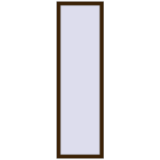 REHAU OPTIMUM EURO-DESIGN 70 600x2000 mm DARK_OAK dwustronny