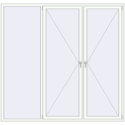 KORSA ENERGY-SAVING REHAU SYNEGO MD 2400x2300 mm KORSA ENERGY-SAVING REHAU SYNEGO MD 2400x2300 mm