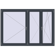 KORSA ENERGY-SAVING REHAU SYNEGO MD 1980x1350 mm