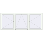 KORSA OPTIMUM REHAU EURO 70 3000x1200 mm