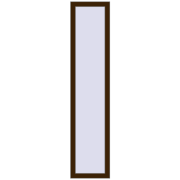 REHAU OPTIMUM EURO-DESIGN 70 400x1800 mm DARK_OAK two-sided