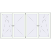 KORSA ENERGY-SAVING REHAU SYNEGO MD 3200x1650 mm