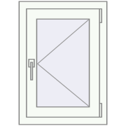 Okna skrzydłowe 520x700 mm KORSA OPTIMUM REHAU EURO 70 RAL 9016 Traffic white dwustronny Okna skrzydłowe 520x700 mm KORSA OPTIMUM REHAU EURO 70 RAL 9016 Traffic white dwustronny