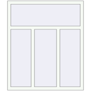 Okna skrzydłowe 1165x1365 mm KORSA OPTIMUM REHAU EURO 70 RAL 9016 Traffic white dwustronny