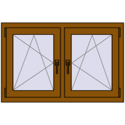 Okna skrzydłowe 1065x680 mm REHAU ENERGY-SAVING SYNEGO MD GOLDEN OAK dwustronny Okna skrzydłowe 1065x680 mm REHAU ENERGY-SAVING SYNEGO MD GOLDEN OAK dwustronny