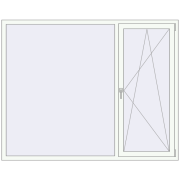 EPSILON OPTIMA 2000x1600 mm RAL 9016 Traffic white dwustronny