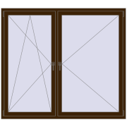 KORSA ENERGY-SAVING REHAU SYNEGO MD 1800x1600 mm KORSA ENERGY-SAVING REHAU SYNEGO MD 1800x1600 mm