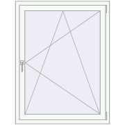 KORSA OPTIMUM REHAU EURO 70 1000x1250 mm