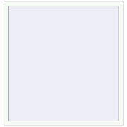 REHAU ENERGY-SAVING SYNEGO MD 1340x1310 mm RAL 9016 Traffic white two-sided