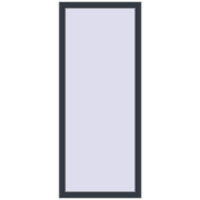 REHAU OPTIMUM EURO-DESIGN 70 650x1550 mm ANTHRACITE_GREY_STRUKTURAL dwustronny