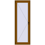 REHAU OPTIMUM EURO-DESIGN 70 700x2000 mm GOLDEN OAK two-sided