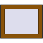 REHAU OPTIMUM EURO-DESIGN 70 450x350 mm GOLDEN OAK two-sided