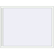 REHAU OPTIMUM EURO-DESIGN 70 1690x1320 mm RAL 9016 Traffic white two-sided