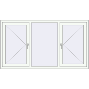 KORSA OPTIMUM REHAU EURO 70 1800x1000 mm