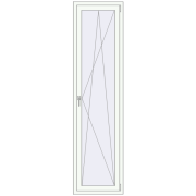 Okna skrzydłowe 600x2250 mm KORSA BRILLANT DESIGN