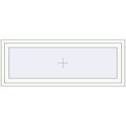Okna rozwierne 1600x600 mm REHAU ENERGY-SAVING SYNEGO MD ANTHRACITE_GREY_STRUKTURAL zewnętrzny
