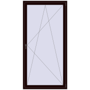 REHAU ENERGY-SAVING SYNEGO MD 1100x2200 mm CHOCOLATE_BROWN two-sided
