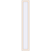 REHAU OPTIMUM EURO-DESIGN 70 300x2000 mm CREAME_WHITE_50L-2 two-sided