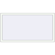 Tilt-and-Turn 1500x750 mm REHAU OPTIMUM EURO-DESIGN 70 RAL 9016 Traffic white two-sided