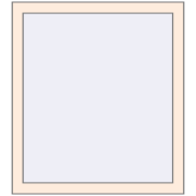 Okna skrzydłowe 780x870 mm REHAU OPTIMUM EURO-DESIGN 70 CREAME_WHITE_50L-2 dwustronny