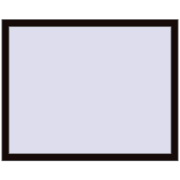 REHAU OPTIMUM EURO-DESIGN 70 1300x1000 mm BLACK_BROWN two-sided