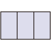 REHAU OPTIMUM EURO-DESIGN 70 3755x2109 mm BLACK_BROWN dwustronny