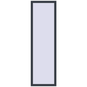 REHAU OPTIMUM EURO-DESIGN 70 600x2000 mm ANTHRACITE_GREY_STRUKTURAL two-sided