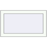 REHAU OPTIMUM EURO-DESIGN 70 700x400 mm RAL 9016 Traffic white two-sided