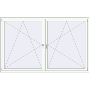 ALU STANDARD 72 2400x1500 mm RAL 9016 Traffic white two-sided