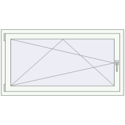 Okna skrzydłowe 1300x700 mm KORSA OPTIMUM REHAU EURO 70