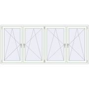 KORSA ENERGY-SAVING REHAU SYNEGO MD 2730x1210 mm