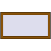 REHAU OPTIMUM EURO-DESIGN 70 1000x530 mm GOLDEN OAK two-sided