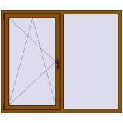 KORSA OPTIMUM REHAU EURO 70 1600x1360 mm