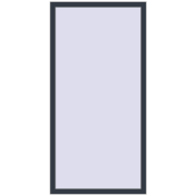 Okna skrzydłowe 900x1800 mm REHAU OPTIMUM EURO-DESIGN 70 ANTHRACITE_GREY_STRUKTURAL dwustronny