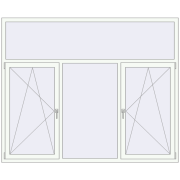 KORSA OPTIMUM REHAU EURO 70 2200x1800 mm