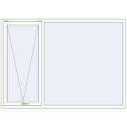 KORSA ENERGY-SAVING REHAU SYNEGO MD 2100x1500 mm