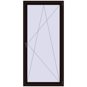 REHAU OPTIMUM EURO-DESIGN 70 1000x2100 mm BLACK_BROWN two-sided REHAU OPTIMUM EURO-DESIGN 70 1000x2100 mm BLACK_BROWN two-sided