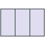 REHAU OPTIMUM EURO-DESIGN 70 3500x2200 mm ANTHRACITE_GREY_STRUKTURAL dwustronny