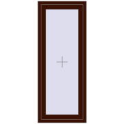 REHAU BRILLANT DESIGN 600x1500 mm BLACK_CHERRY two-sided