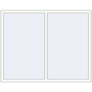 REHAU ARTEVO 1710x1370 mm RAL 9016 Traffic white dwustronny