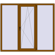 KORSA ENERGY-SAVING REHAU SYNEGO MD 1800x1600 mm