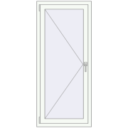 KORSA ENERGY-SAVING REHAU SYNEGO MD 680x1560 mm