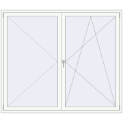 KORSA ENERGY-SAVING REHAU SYNEGO MD 2000x1700 mm