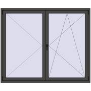 KORSA ENERGY-SAVING REHAU SYNEGO MD 1800x1500 mm
