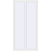 KORSA BRILLANT DESIGN 1000x2070 mm