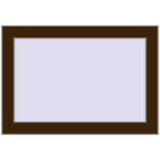 REHAU OPTIMUM EURO-DESIGN 70 650x450 mm DARK_OAK two-sided