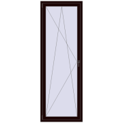 REHAU ENERGY-SAVING SYNEGO MD 800x2300 mm CHOCOLATE_BROWN two-sided